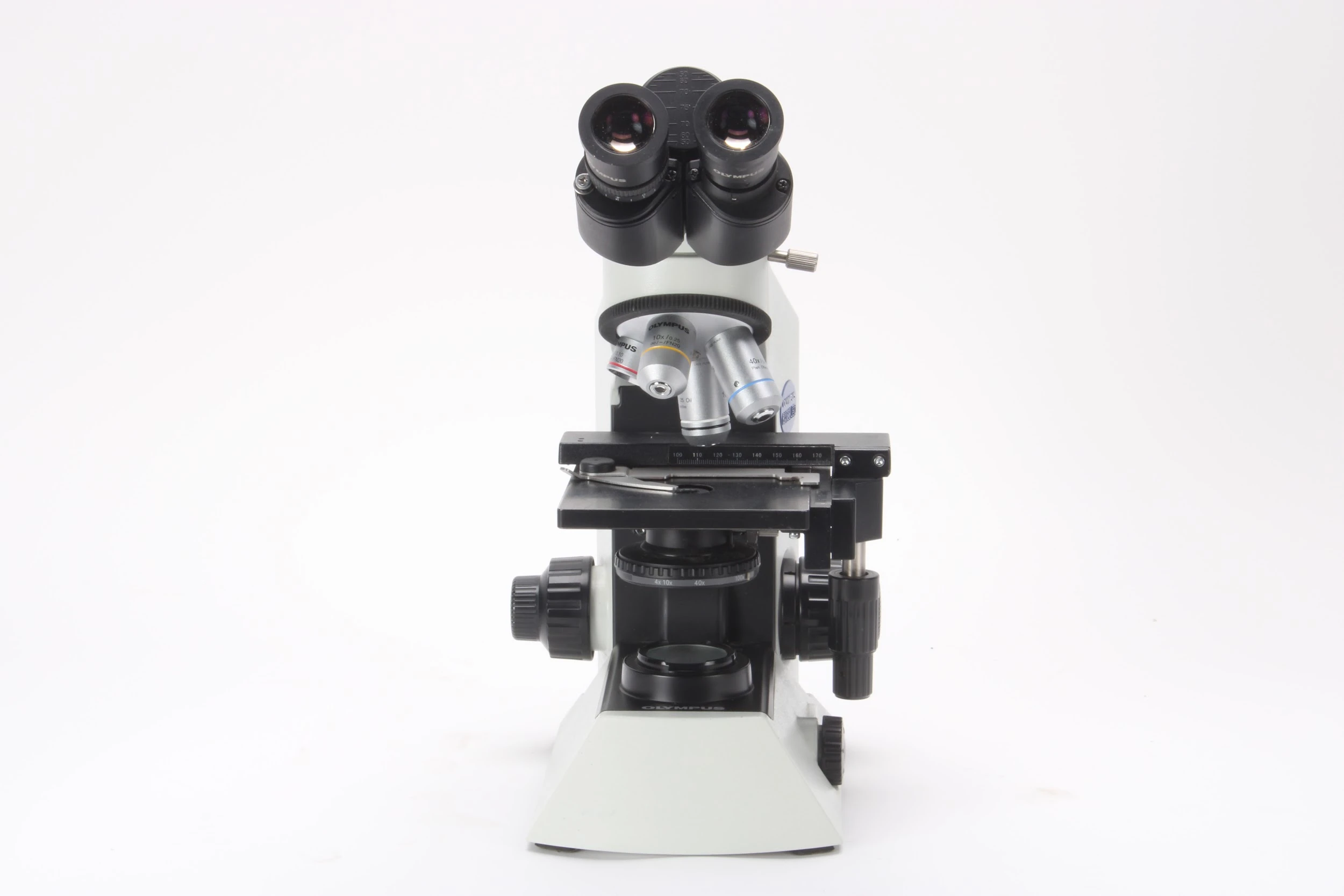 Olympus CX22LEDRFS1 Laboratory Microscope With 4x, 10x, 40x, 100x Objectives