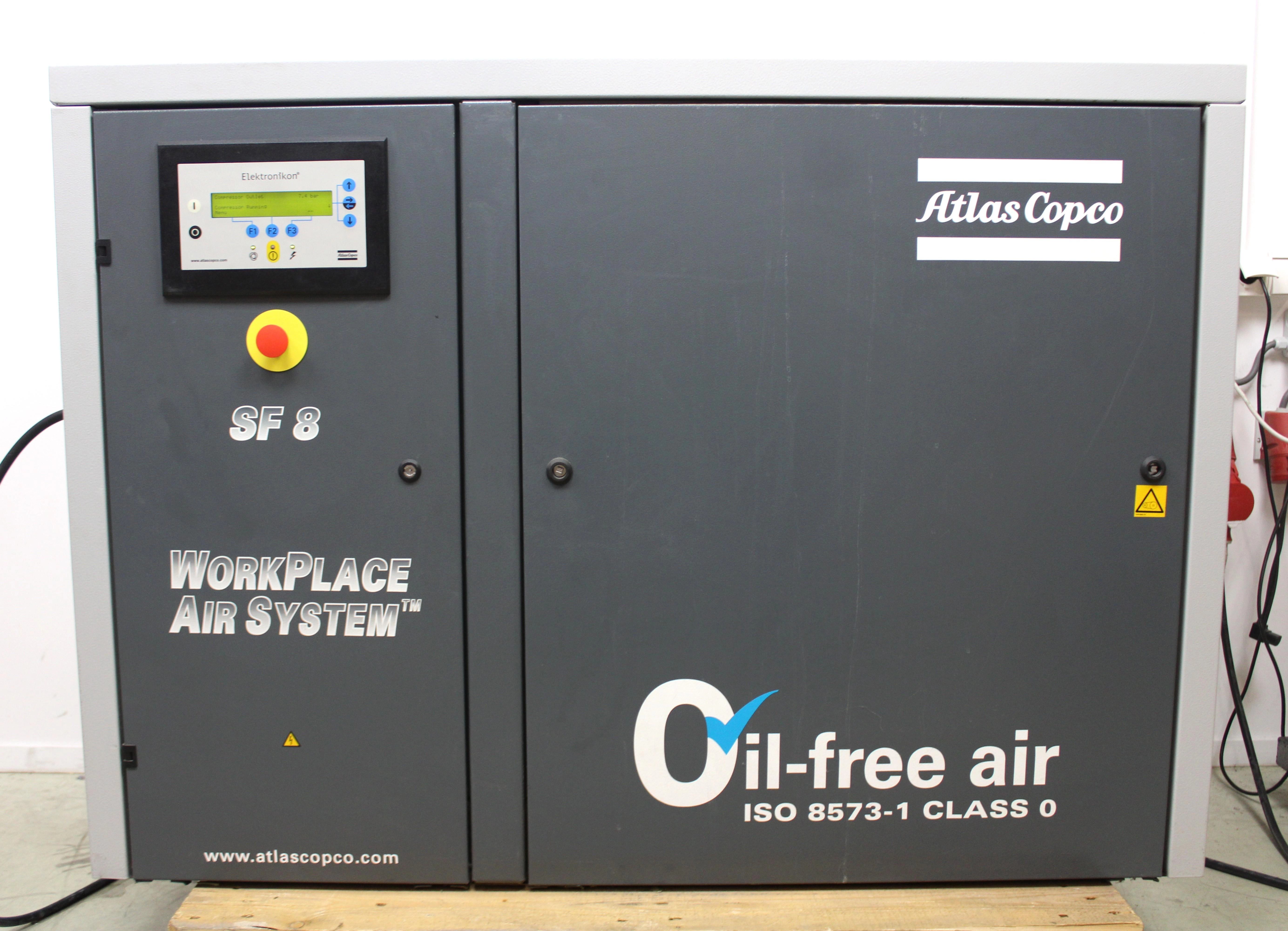 Atlas Copco SF8 Air Compressor - 7000835