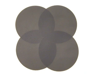 3M Microfinishing Film Disc12&rdquo; x NH (305mm x NH)PSA BackSiC50/pk