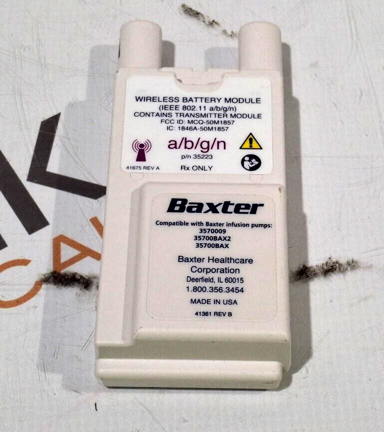 Lot of 25 Baxter Sigma Spectrum 35223 A/B/G/N Batt