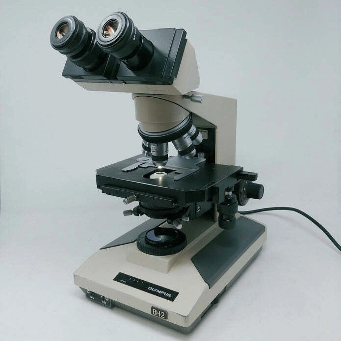 Olympus Microscope BH-2 BH2 with SPlan 2x Objectiv