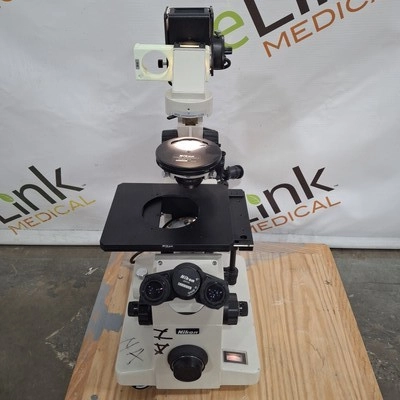 Nikon Diaphot Inverted Binocular Microscope