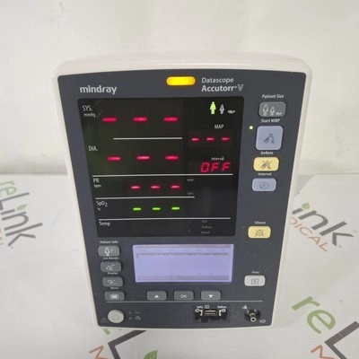 Mindray Datascope Accutorr V Vital Signs Monitor