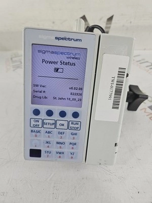 Baxter Sigma Spectrum 6.02.06 with B/G Battery Inf