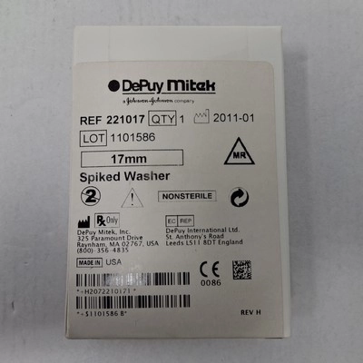 DePuy Mitek 221017 17mm Spiked Washer