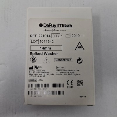 DePuy Mitek 221014 14mm Spiked Washer