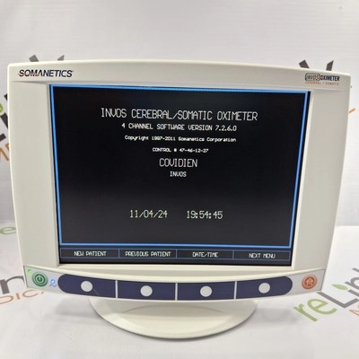 Somanetics Invos 5100C Cerebral Oximeter Monitor