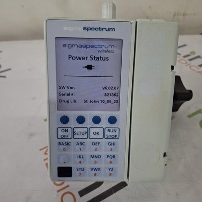 Baxter Sigma Spectrum 6.02.07 with B/G Battery Inf