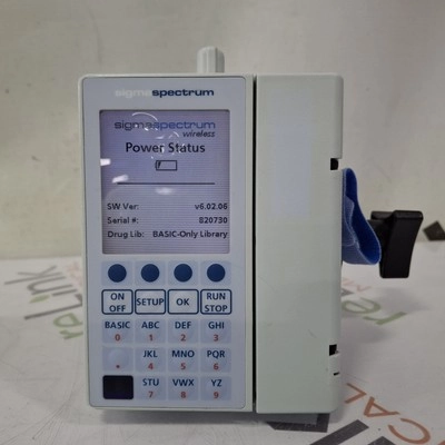 Baxter Sigma Spectrum 6.02.06 with B/G Battery Inf