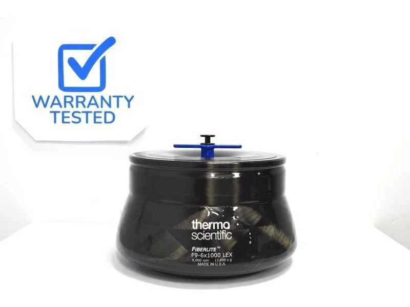 Thermo Scientific Fiberlite F9-6x1000 LEX Fixed Angle Rotor w/ Auto-Lock for Sorvall LYNX 6000 Centrifuge