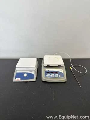 Lot 27 Listing# 1060470 Lot Of VWR 7X7 CER Hot Plate/Stirrer And 620 Standard 7X7 Glass Top Stirrer