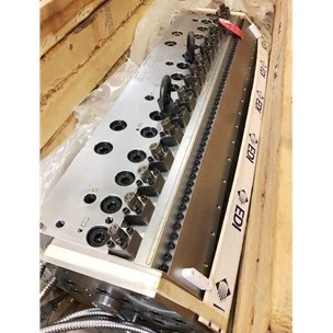 Unused 52" EDI dual entry sheet die