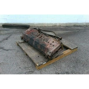 Used 45" wide Chippewa Valley Die production components sheet extrusion die