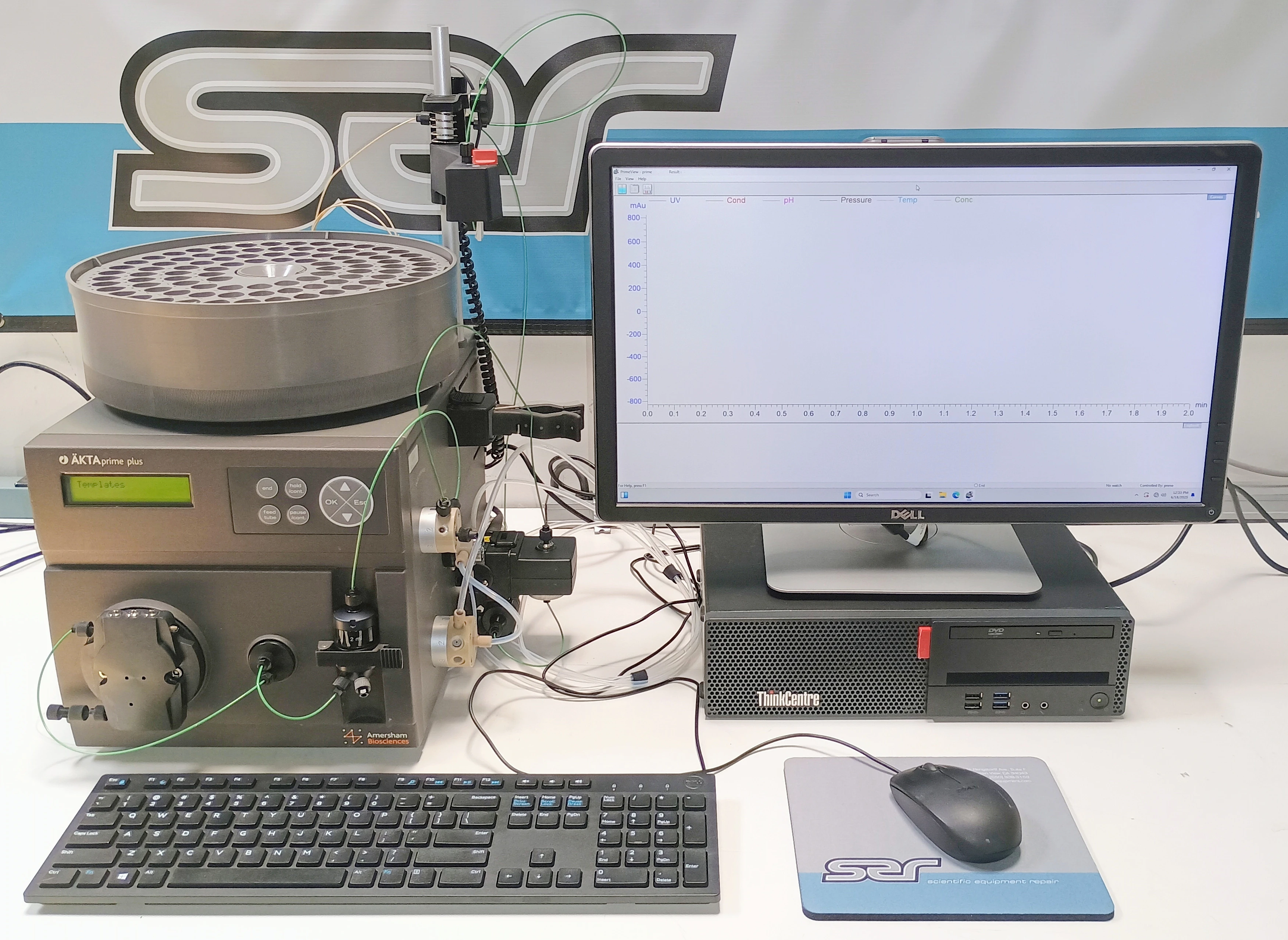 AKTA prime plus FPLC Chromatography System