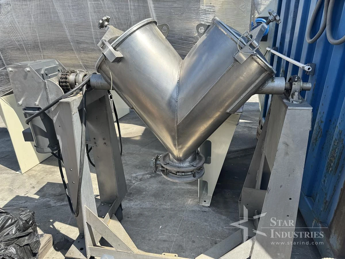 V. Shell Mixer Patterson-Kelley V-blender/Twin Shell Mixer, 2 c.f. S.S. | LabX.com