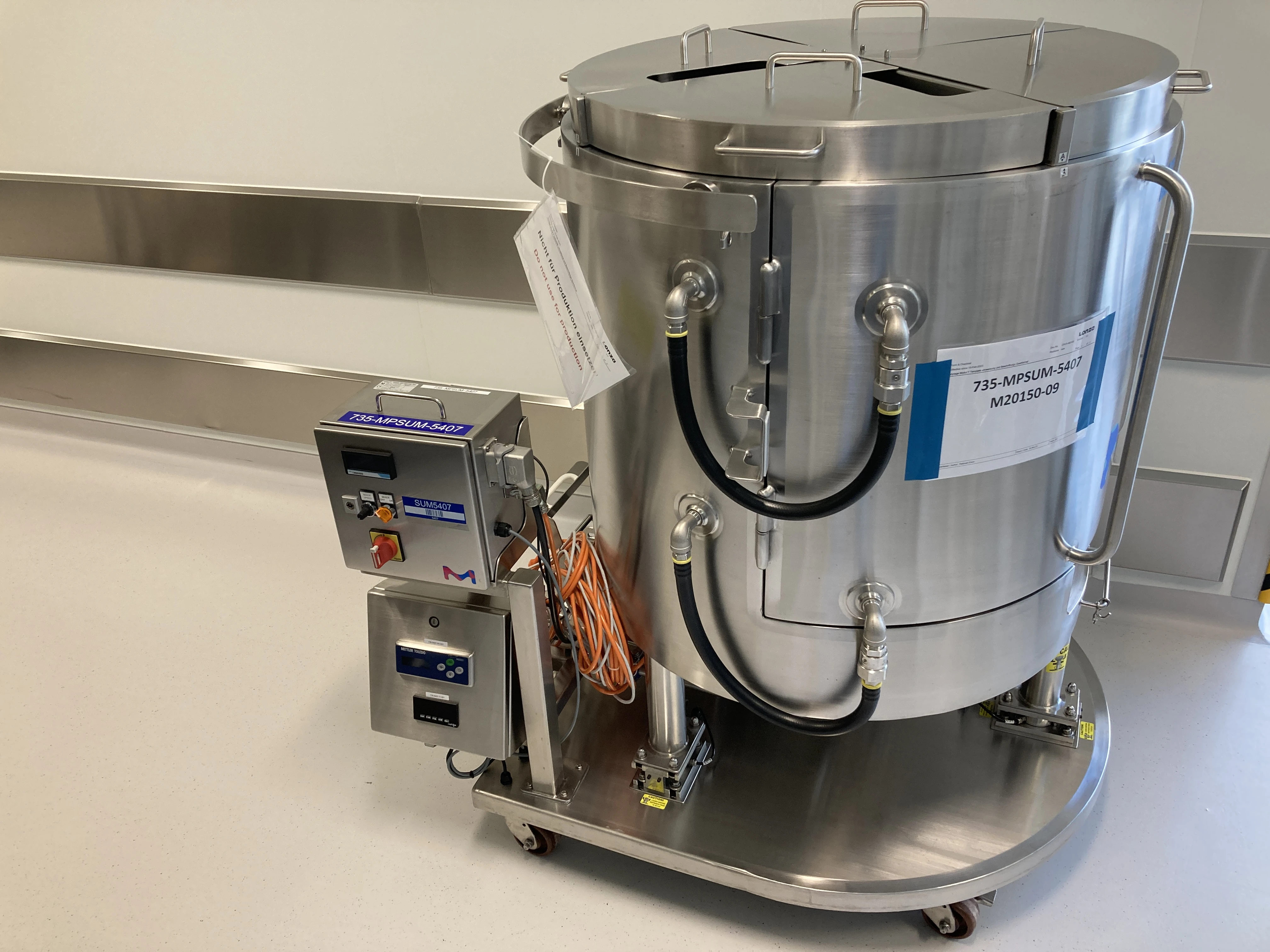 Single Use Mixer - Merck - Mobius Power Mix - VP043