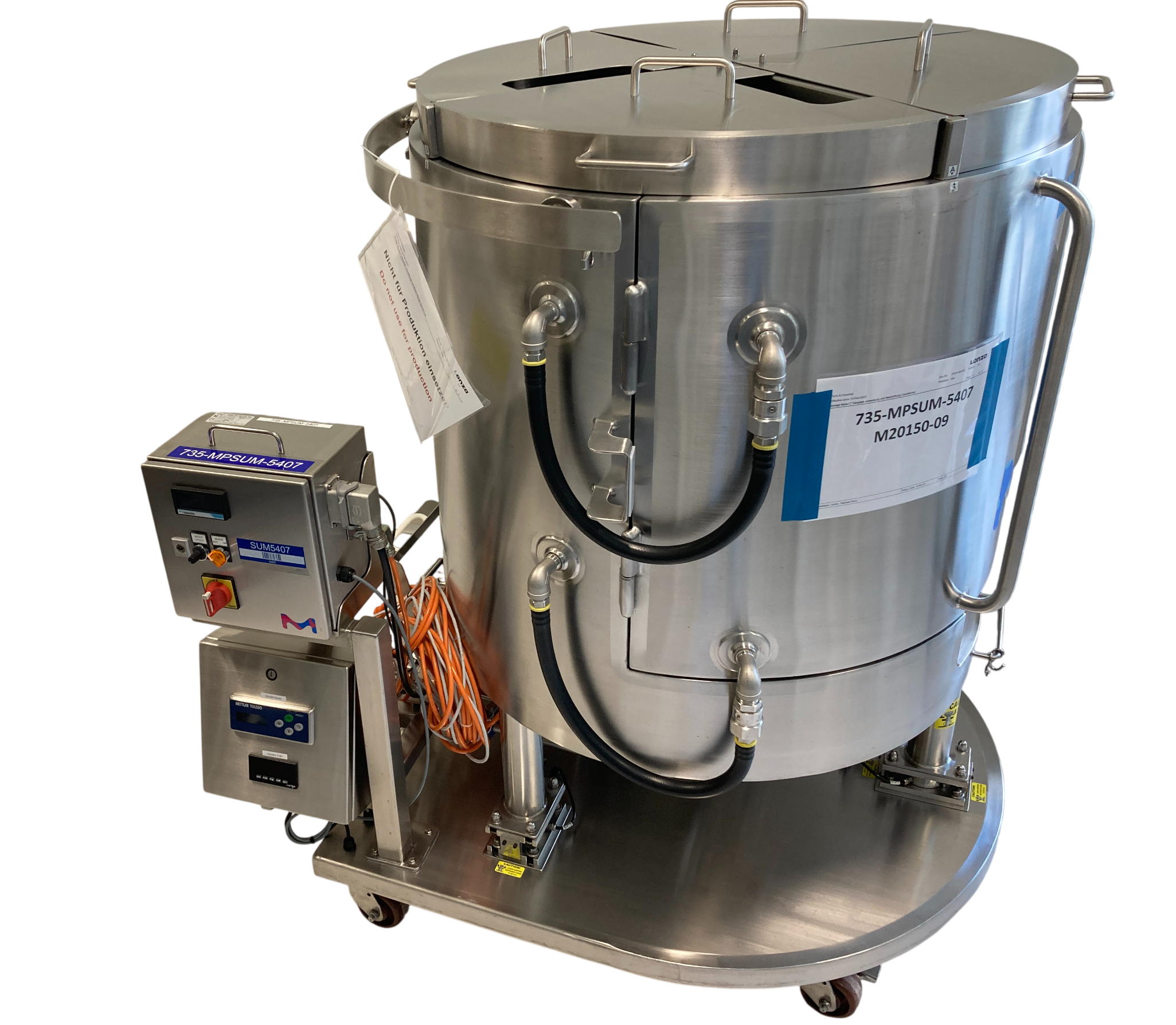 Merck Mobius Power Mix Single Use Mixer 2020 Cap. 500 L - VP.043