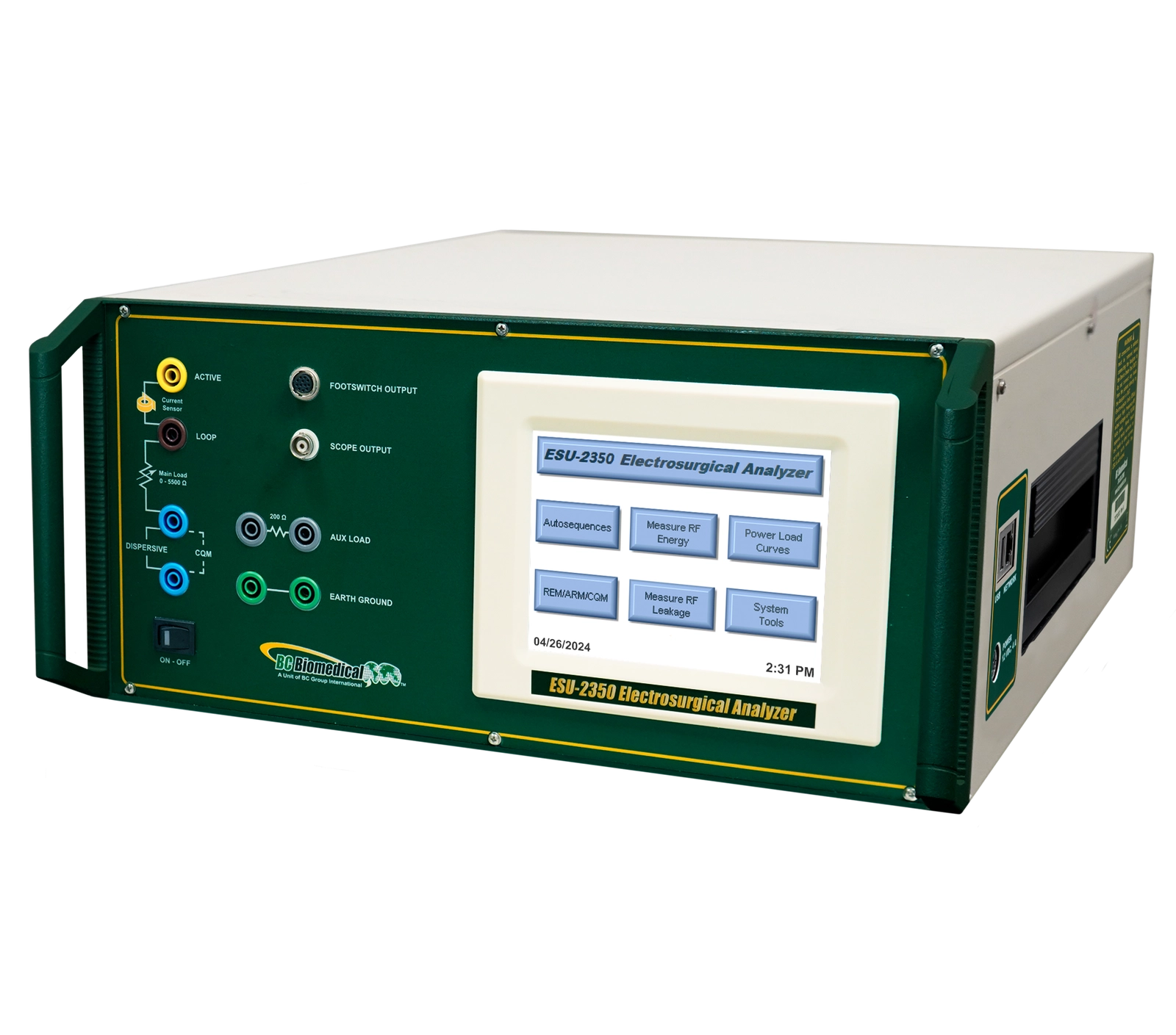BC Biomedical ESU-2350 Electrosurgical Analyzer
