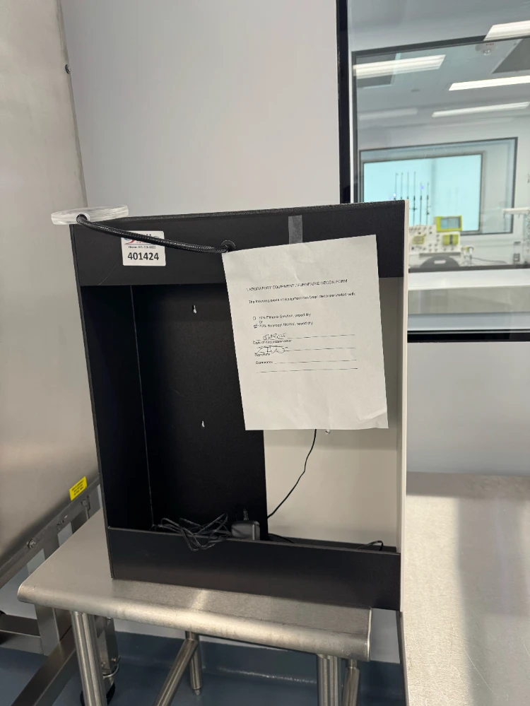 Health Care Logisitics Manual Vial Inspection Booth