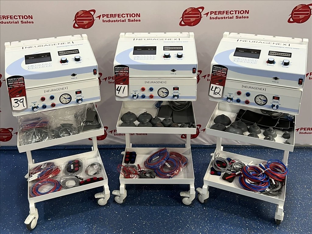 NeuroMed MATRIX System Electroanalgesic Delivery System w/ Cart and Accessories