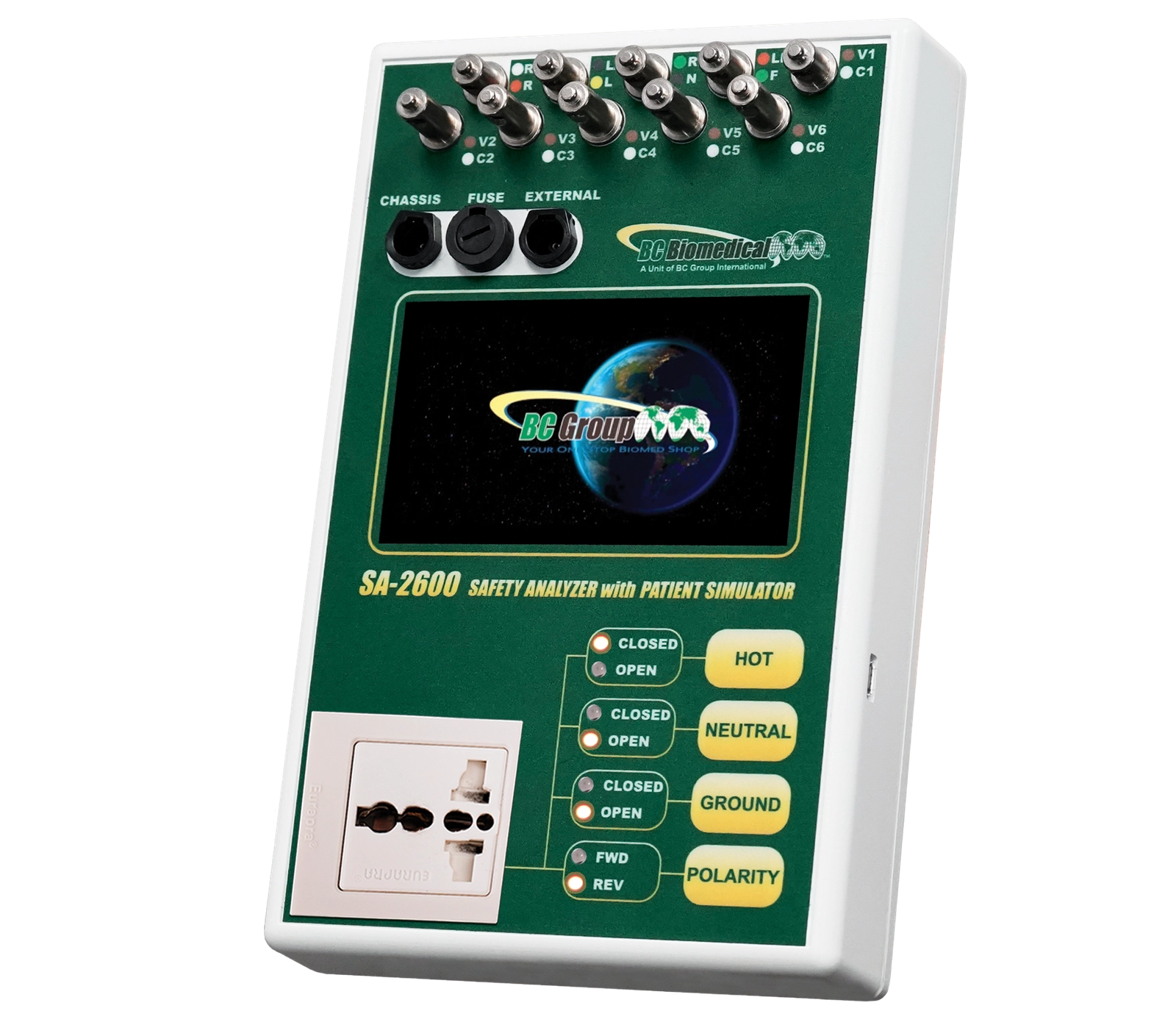 BC Biomedical SA-2600 Multiparameter Simulator