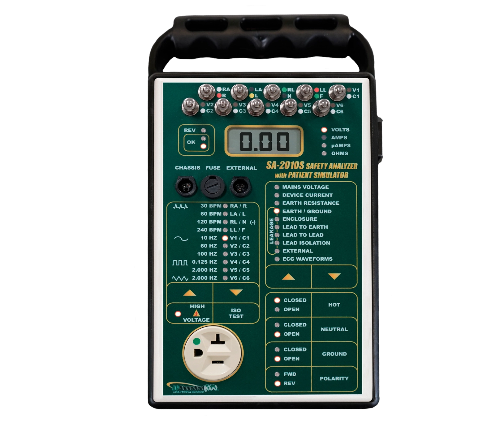 BC Biomedical SA-2010S Multiparameter Patient Simu
