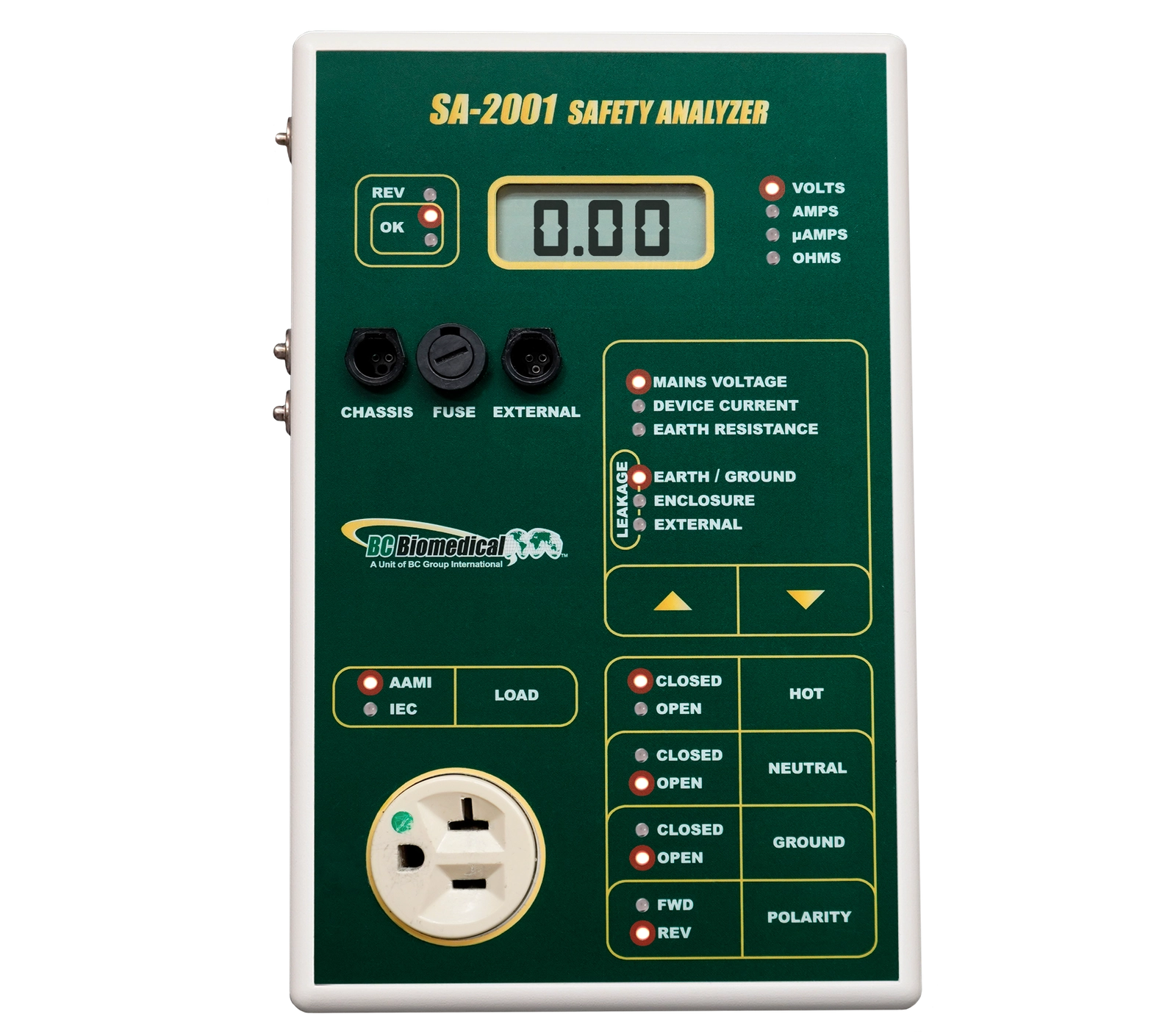 BC Biomedical SA-2001 Multiparameter Patient Simul