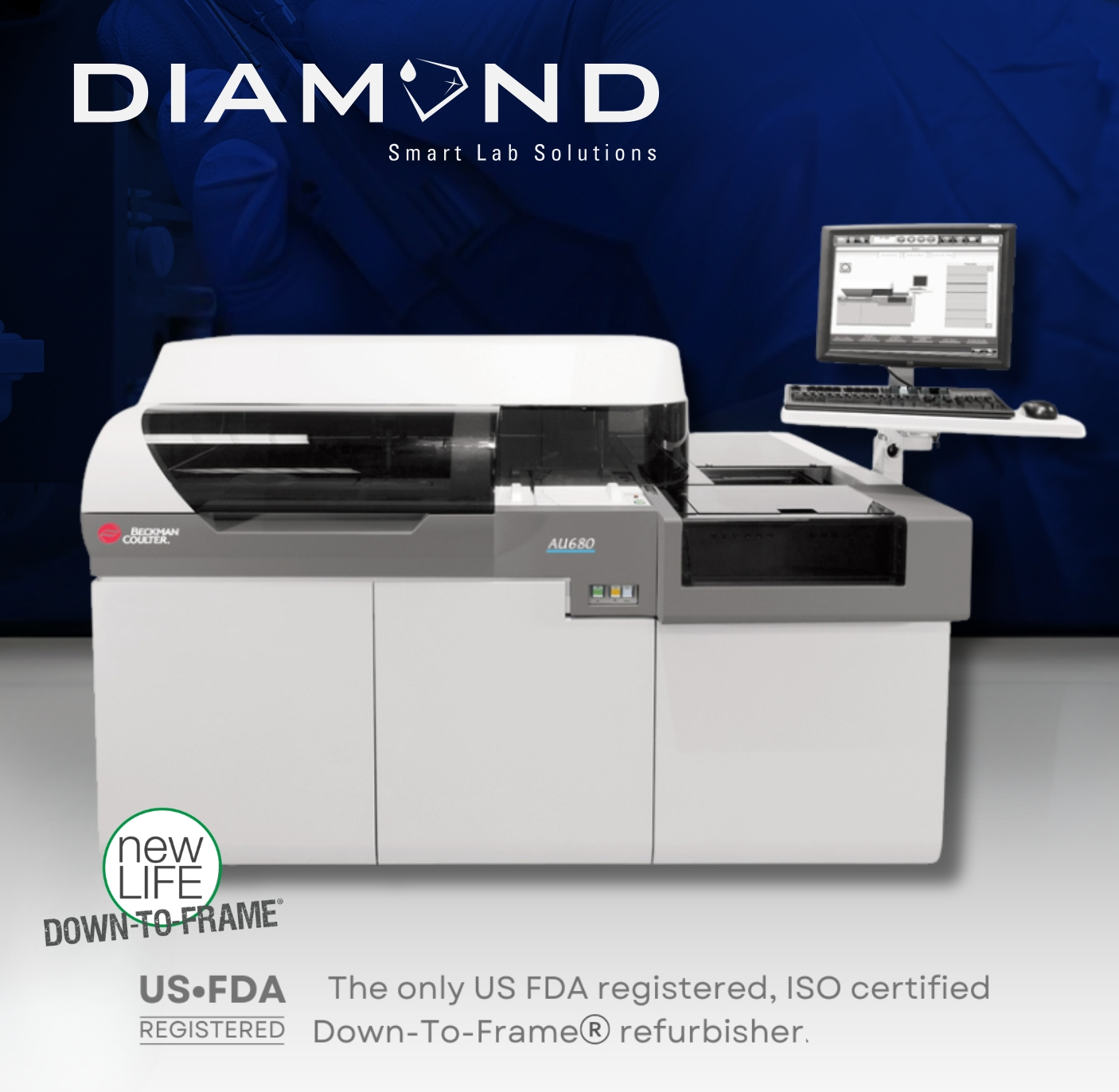Beckman AU680 Chemistry Analyzer