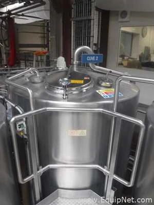 6000L Vertical Stainless Steel Atmospheric Tank