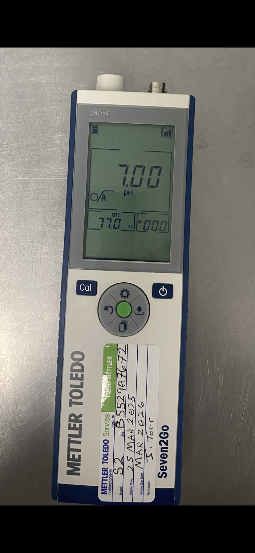 Mettler Toledo Seven2Go pH Meter