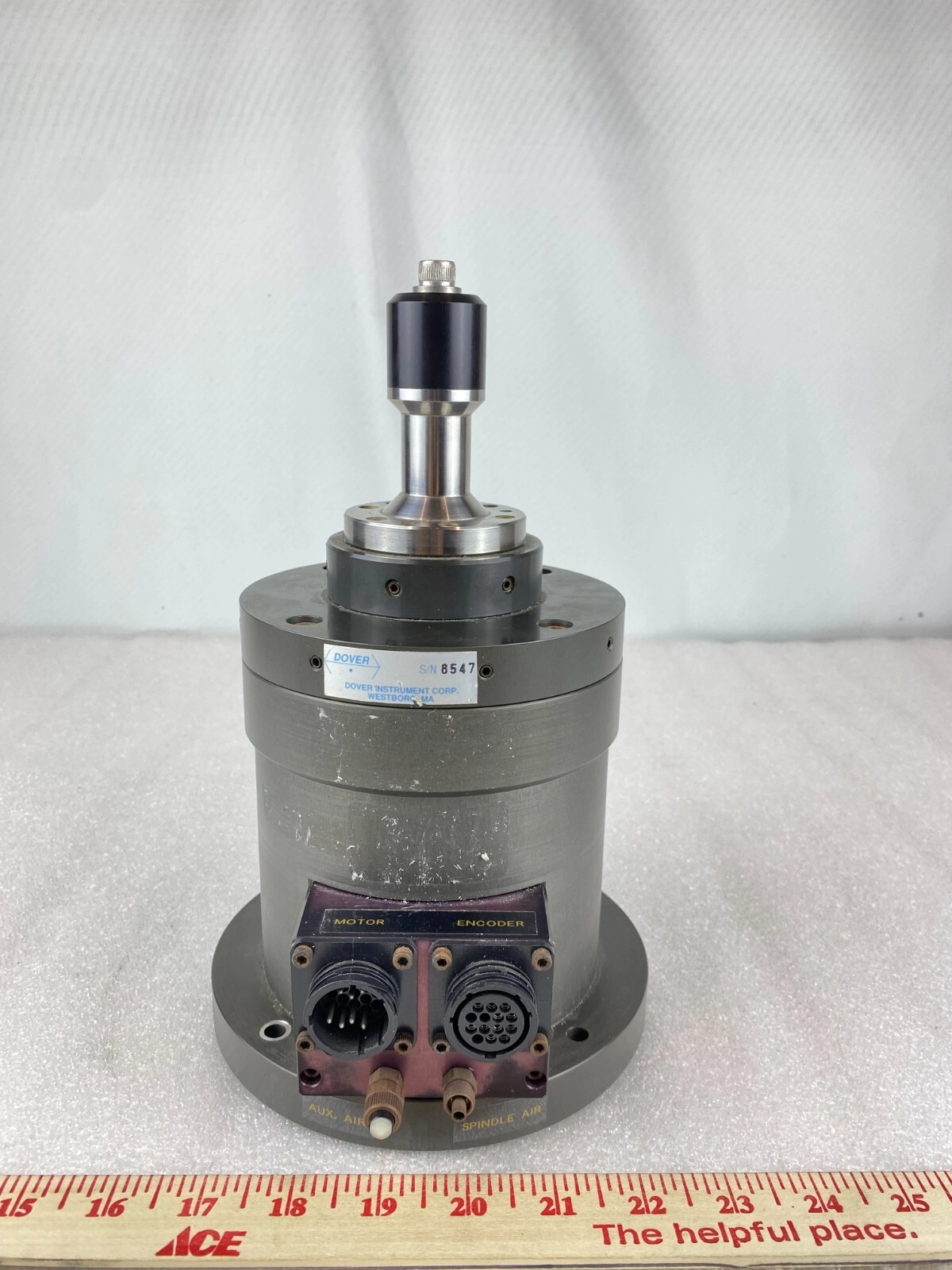 DOVER INSTRUMENTS AIR SPINDLE CANDELA