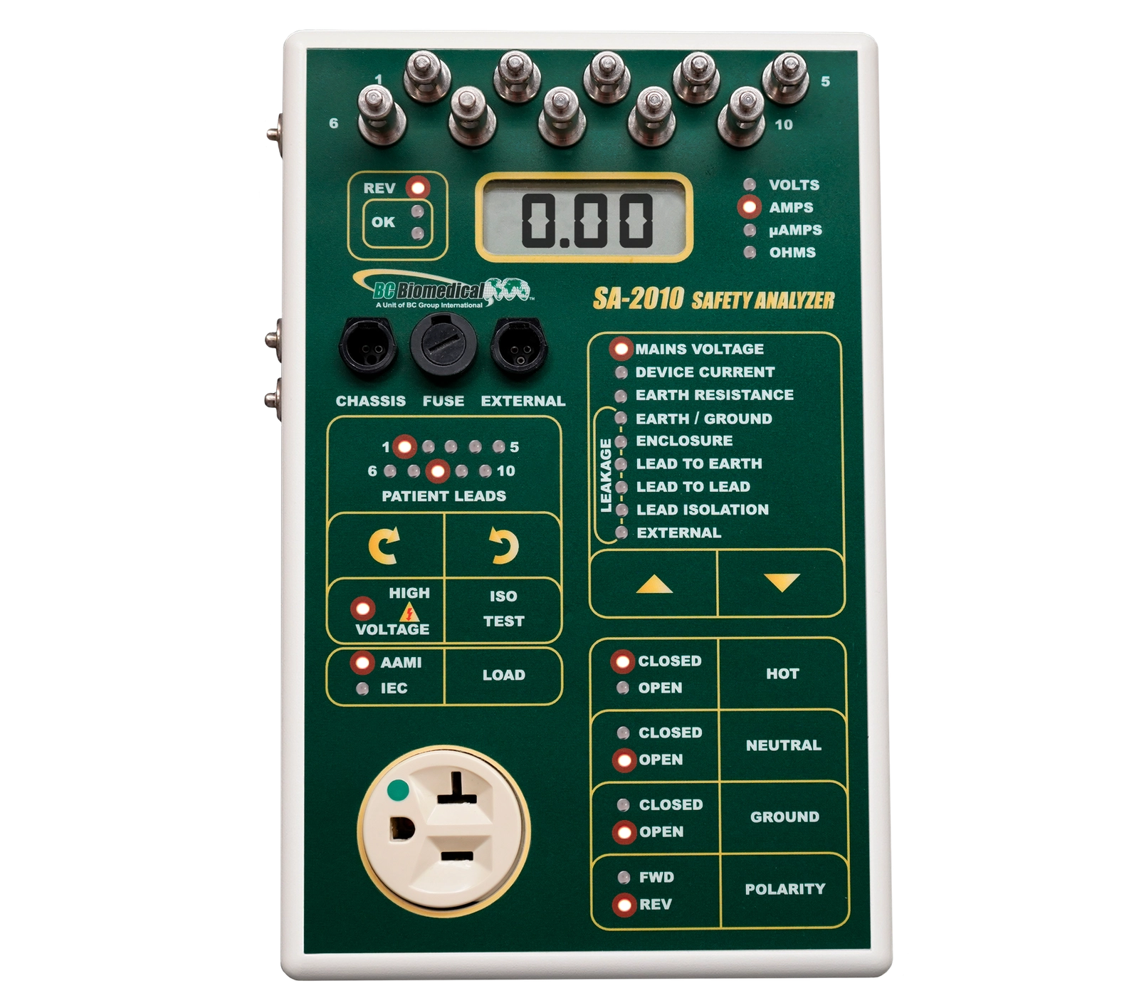 BC Biomedical SA-2010 Multiparameter Patient Simul