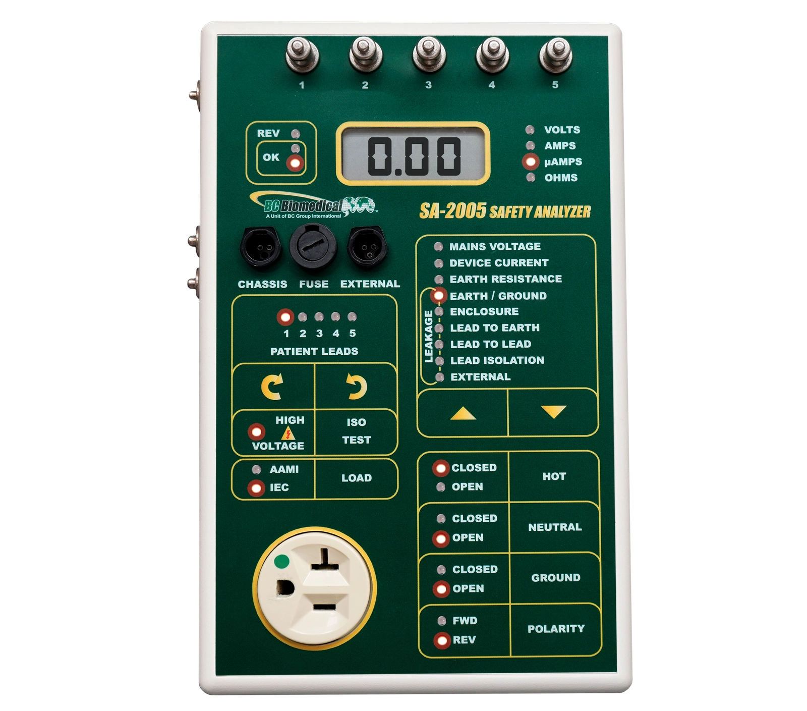 BC Biomedical SA-2005 Multiparameter Patient Simul