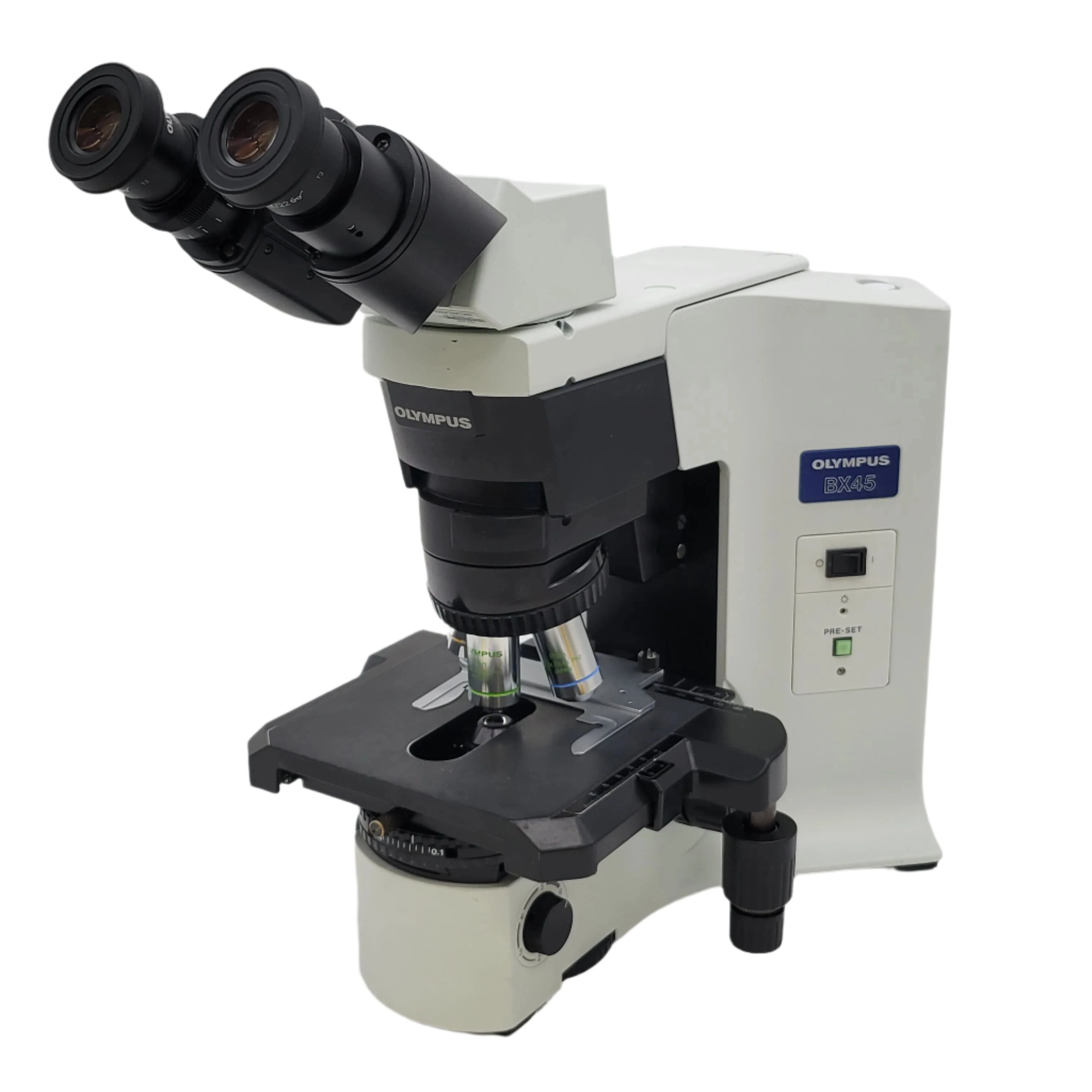 Olympus Microscope BX45 with Phase Contrast and Fixed Binocular Head