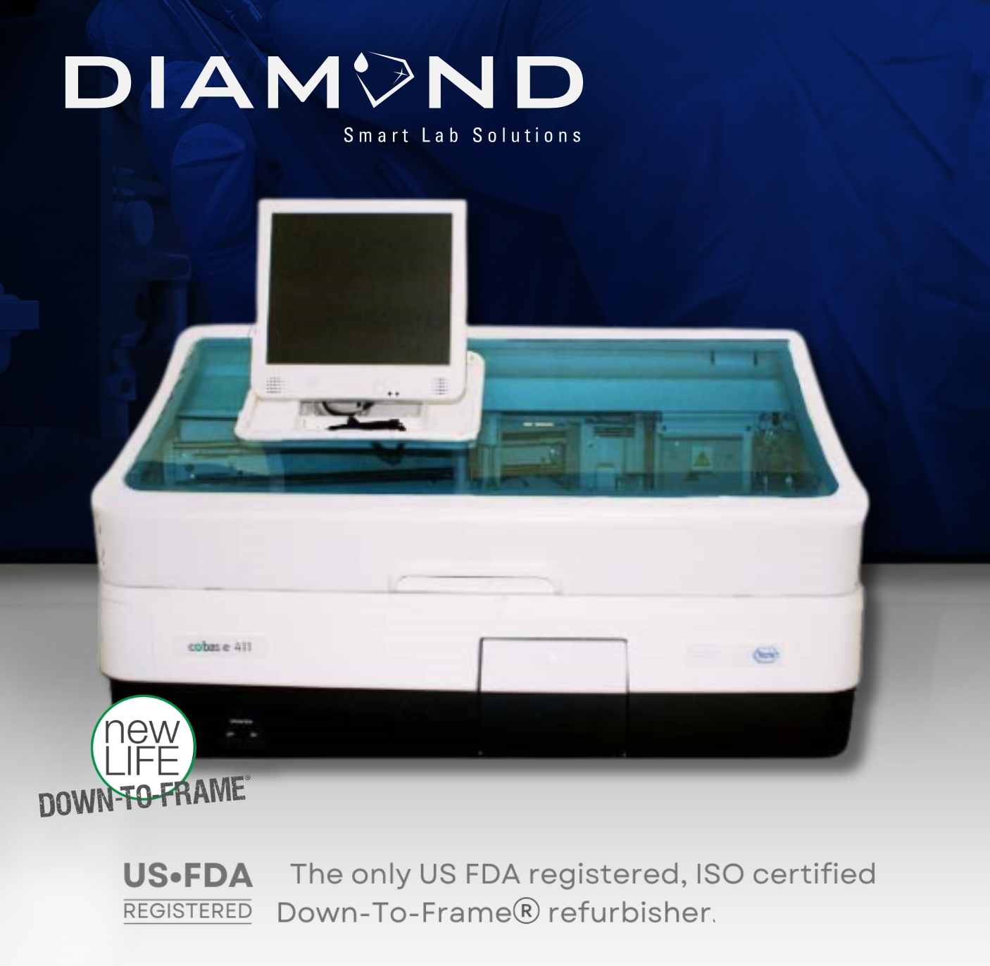 Roche Cobas E411 Immunology Analyzer