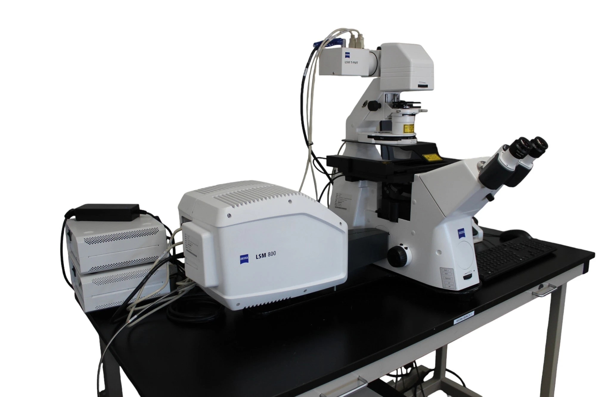Zeiss LSM 800 Confocal w/ Axio Observer 7 Inverted Phase Contrast Motorized Fluorescence w/ Definite Focus Confocal