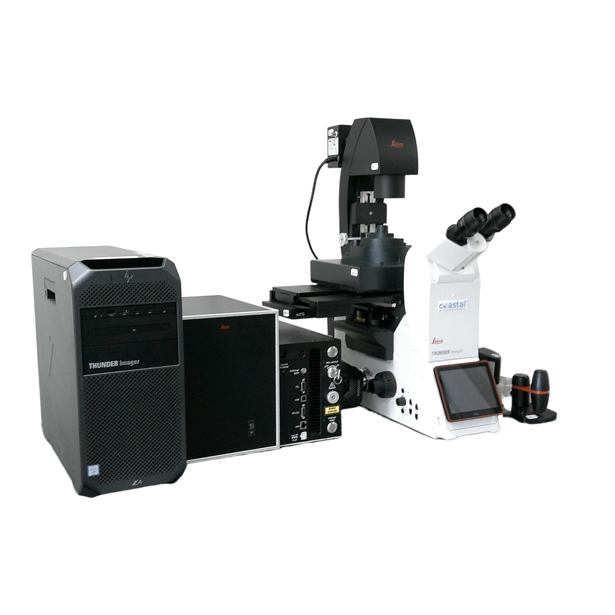 Leica Thunder Imaging System with DMI8 Inverted Phase Contrast Fluorescence Motorized with AFC Microscope