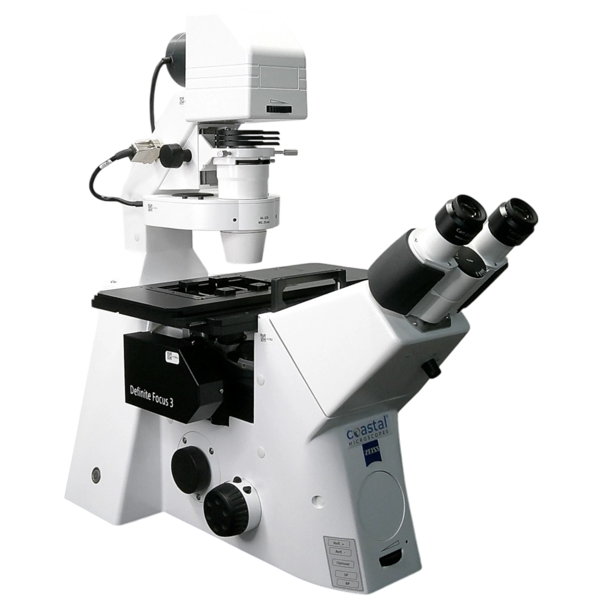 Zeiss Axio Observer 7 Inverted Phase Contrast Fluorescence Motorized w/ Optional Definite Focus (1, 2, or 3) Microscope