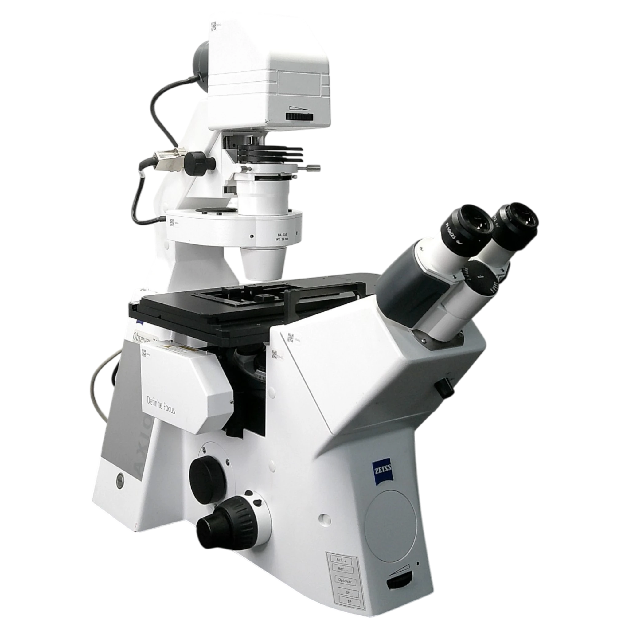 Zeiss Axio Observer Z1 Inverted Phase Contrast Fluorescence Motorized w/ Optional Definite Focus (1, 2, or 3) Microscope