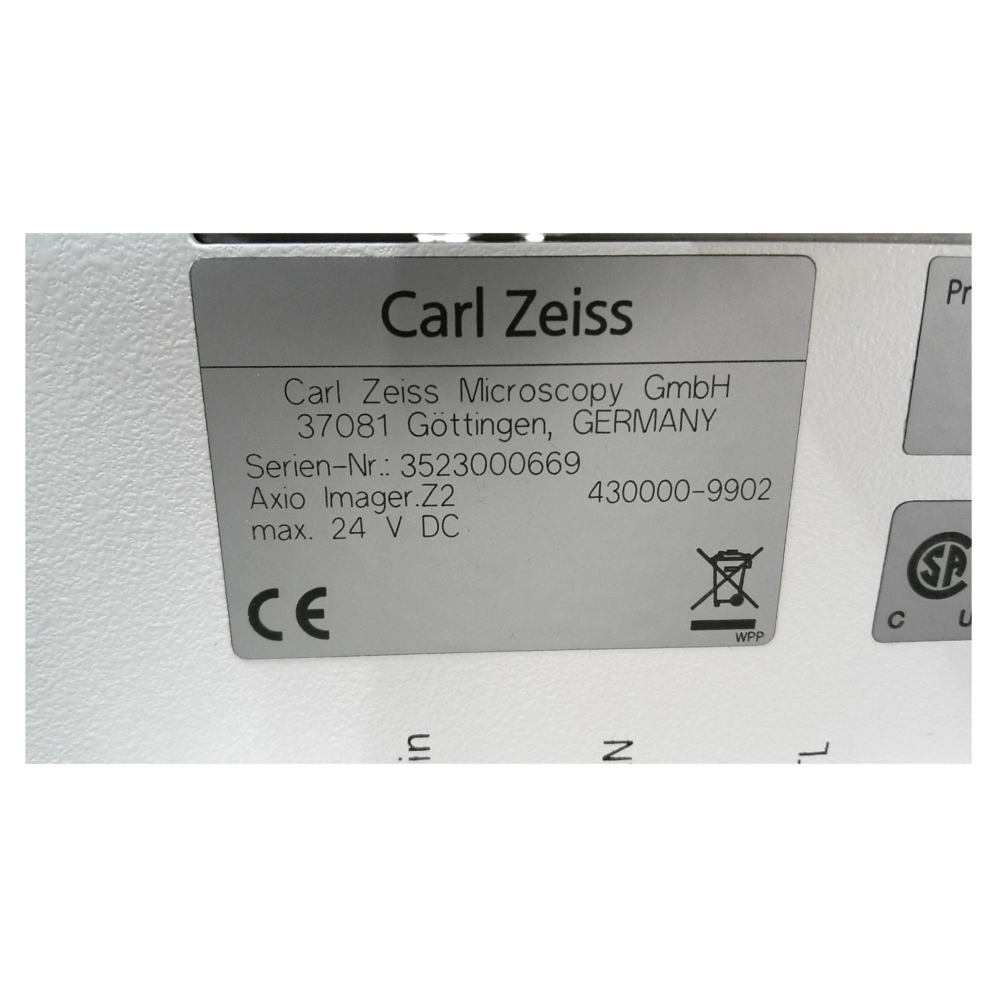 Zeiss Axio Imager Z2 Upright Fluorescence Motorized Microscope