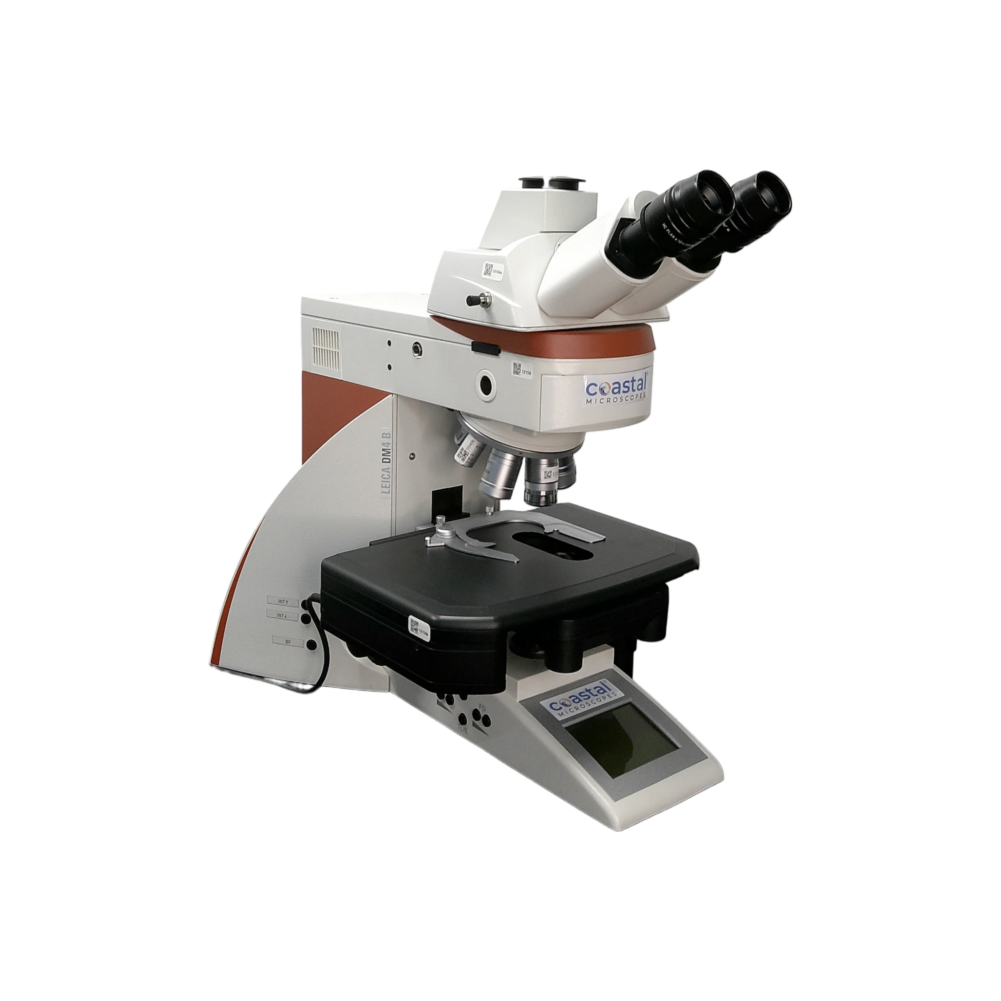 Leica DM4 B Upright Motorized Fluorescence Microscope