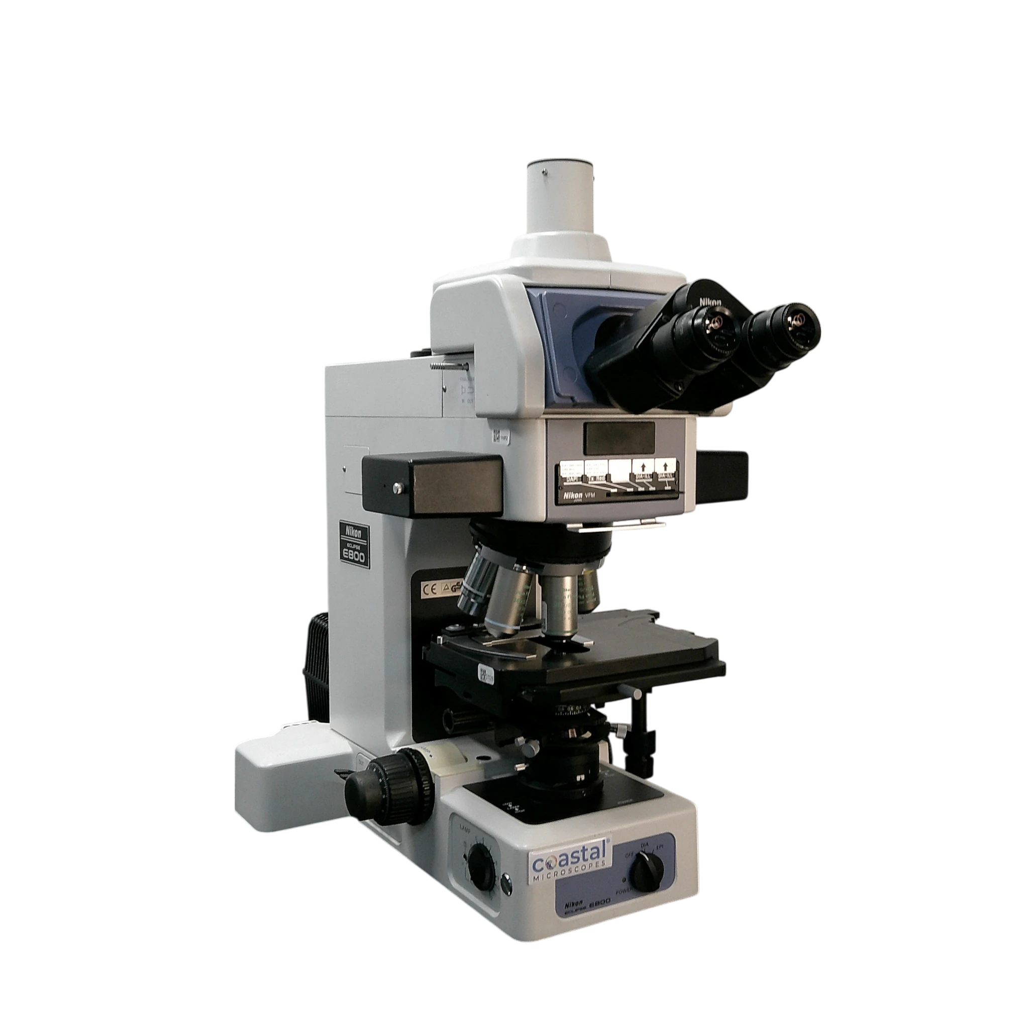Nikon  Eclipse E800 Fluorescence  Microscope