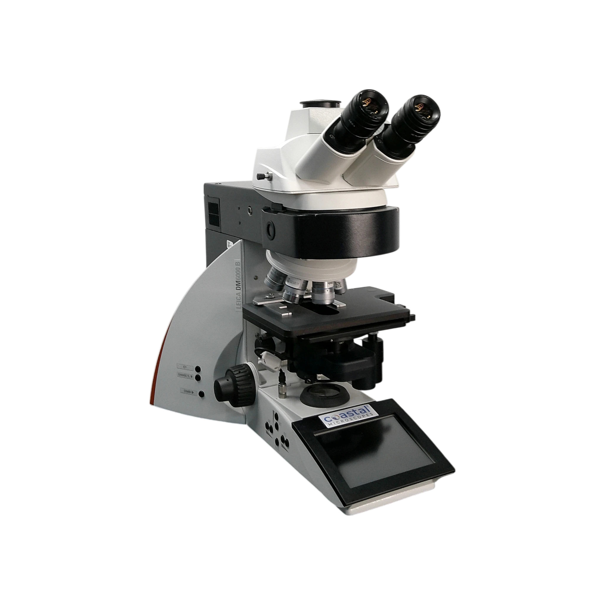 Leica DM6000 B Upright Motorized Fluorescence Microscope