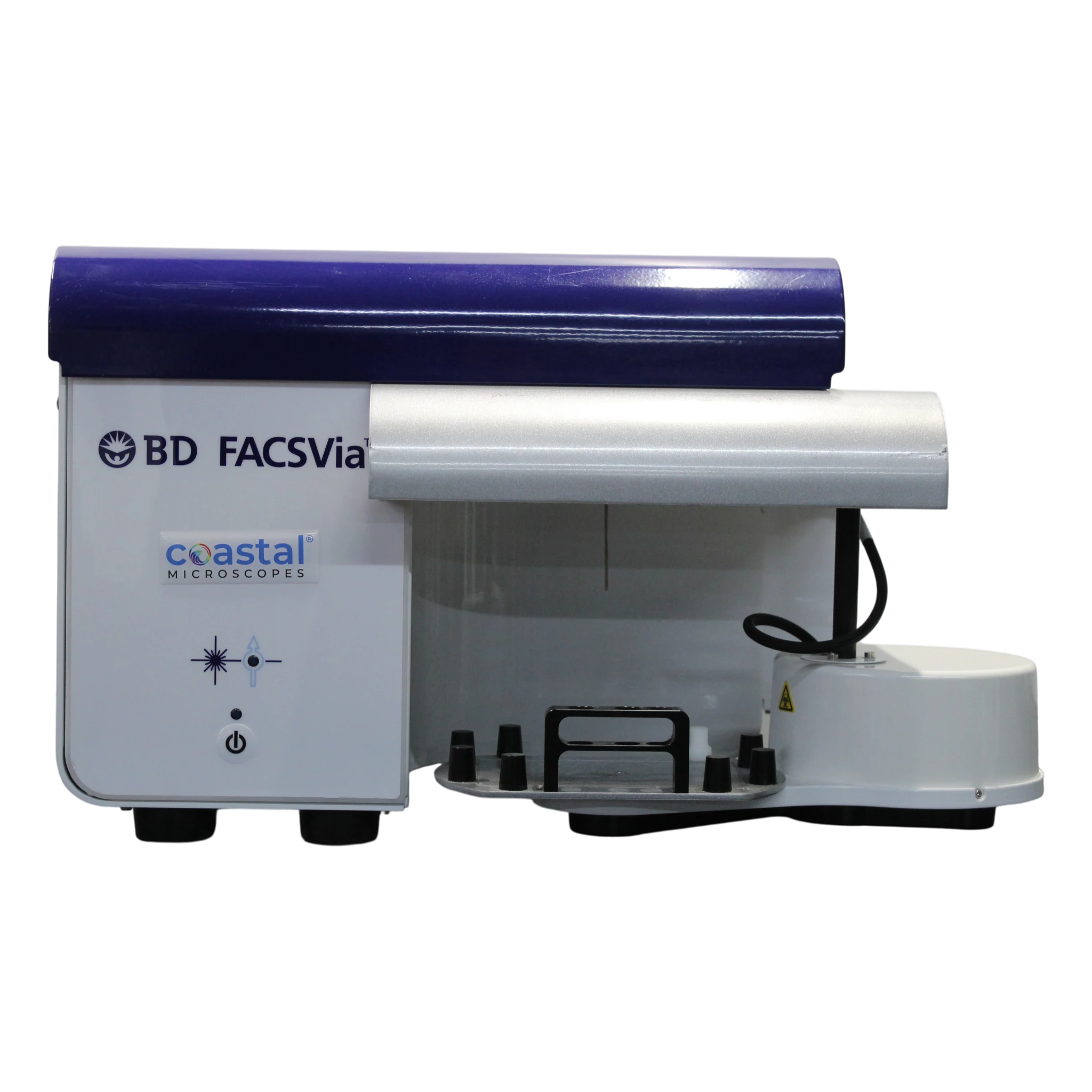 BD Biosciences FACSVia System w/ Loader 2 Lasers: Blue/Red Flow Cytometer