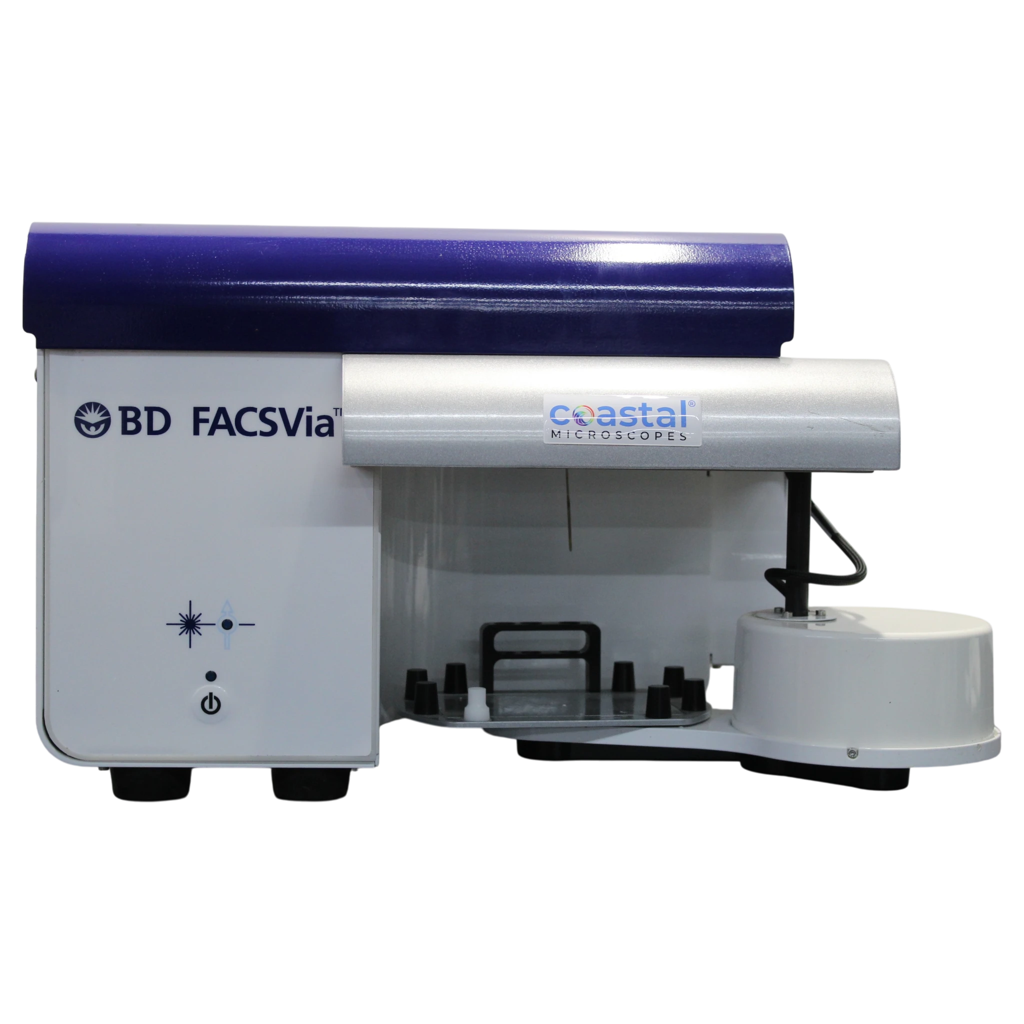 BD Biosciences FACSVia System w/ Loader 2 Lasers: Blue/Red Flow Cytometer