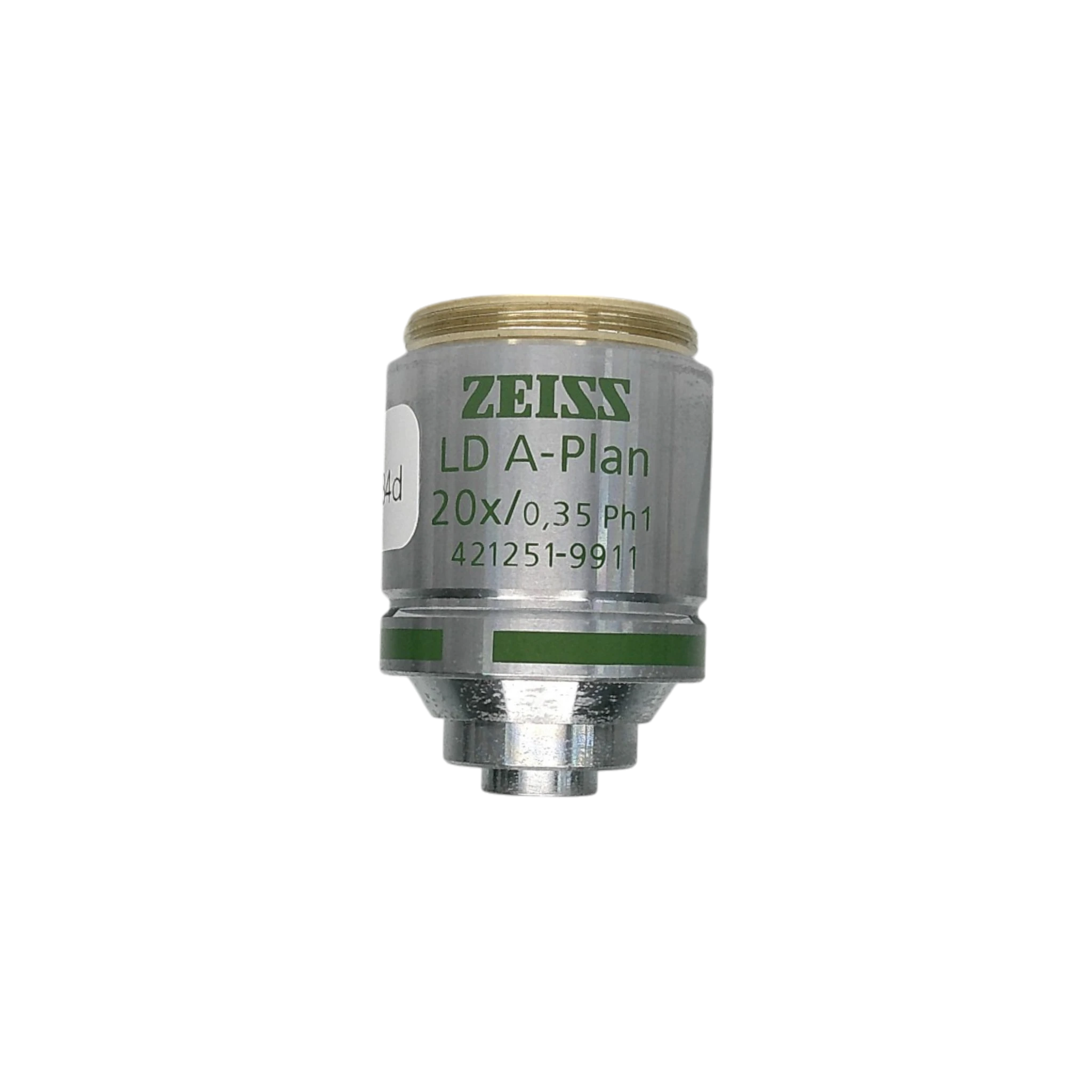 Zeiss LD A-Plan 20x/0.35 Ph1 M27 Thread Size Microscope Objective