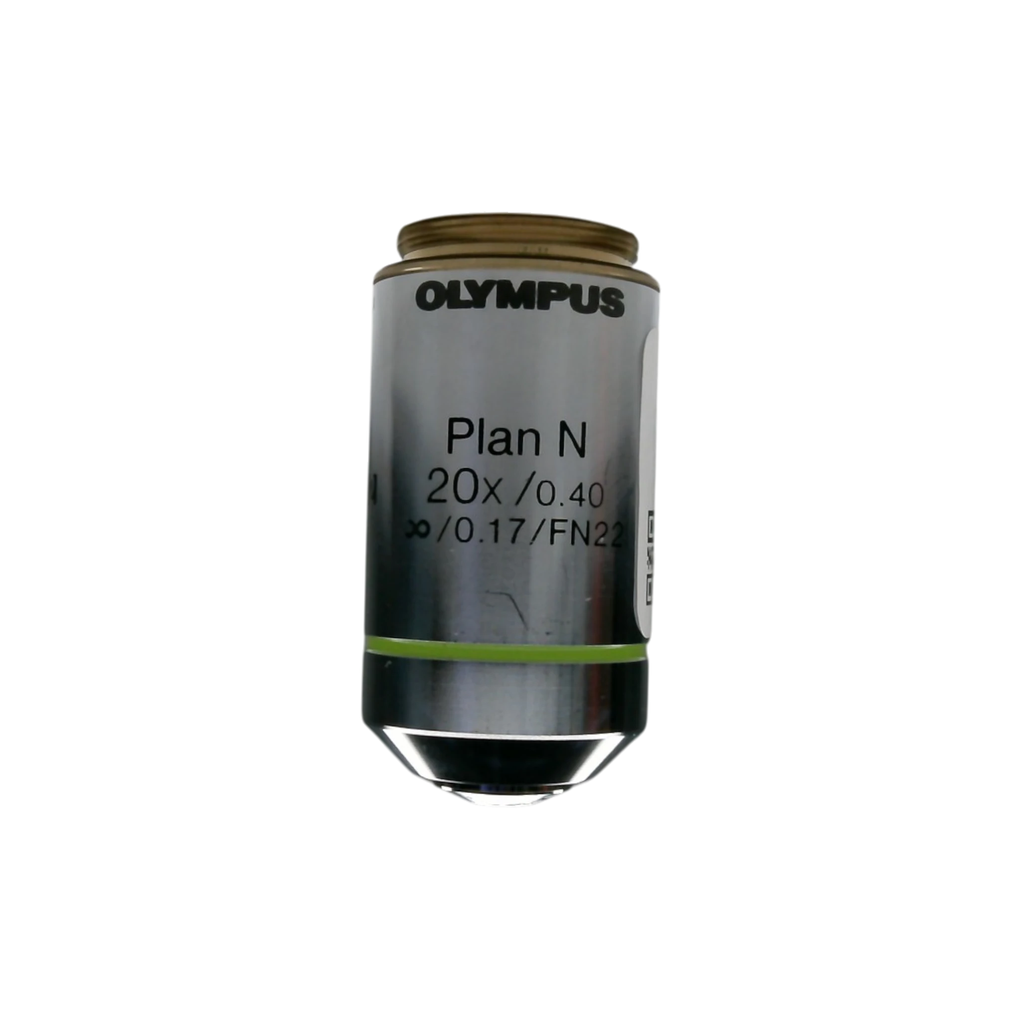 Olympus Plan N 20x/0.40 RMS Thread Size Microscope Objective