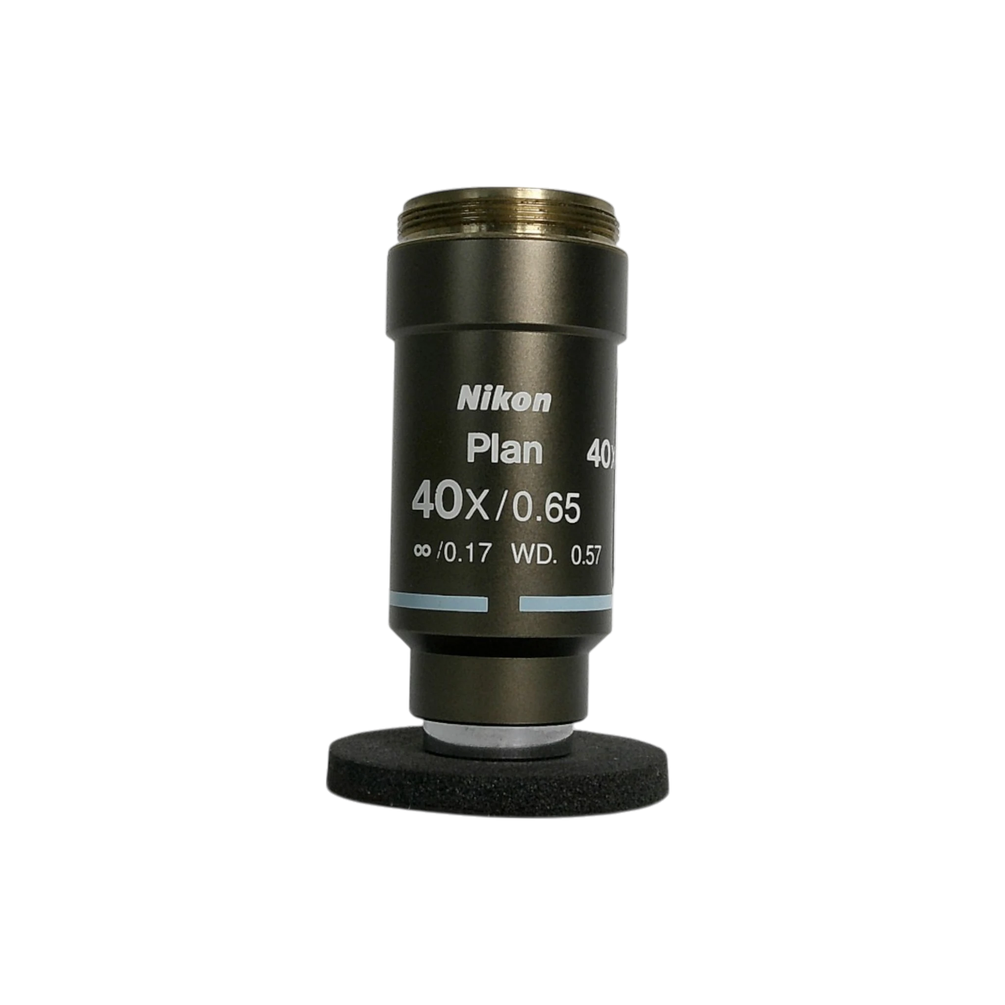 Nikon Plan 40x/0.65 M25 Thread Size Microscope Objective | LabX.com