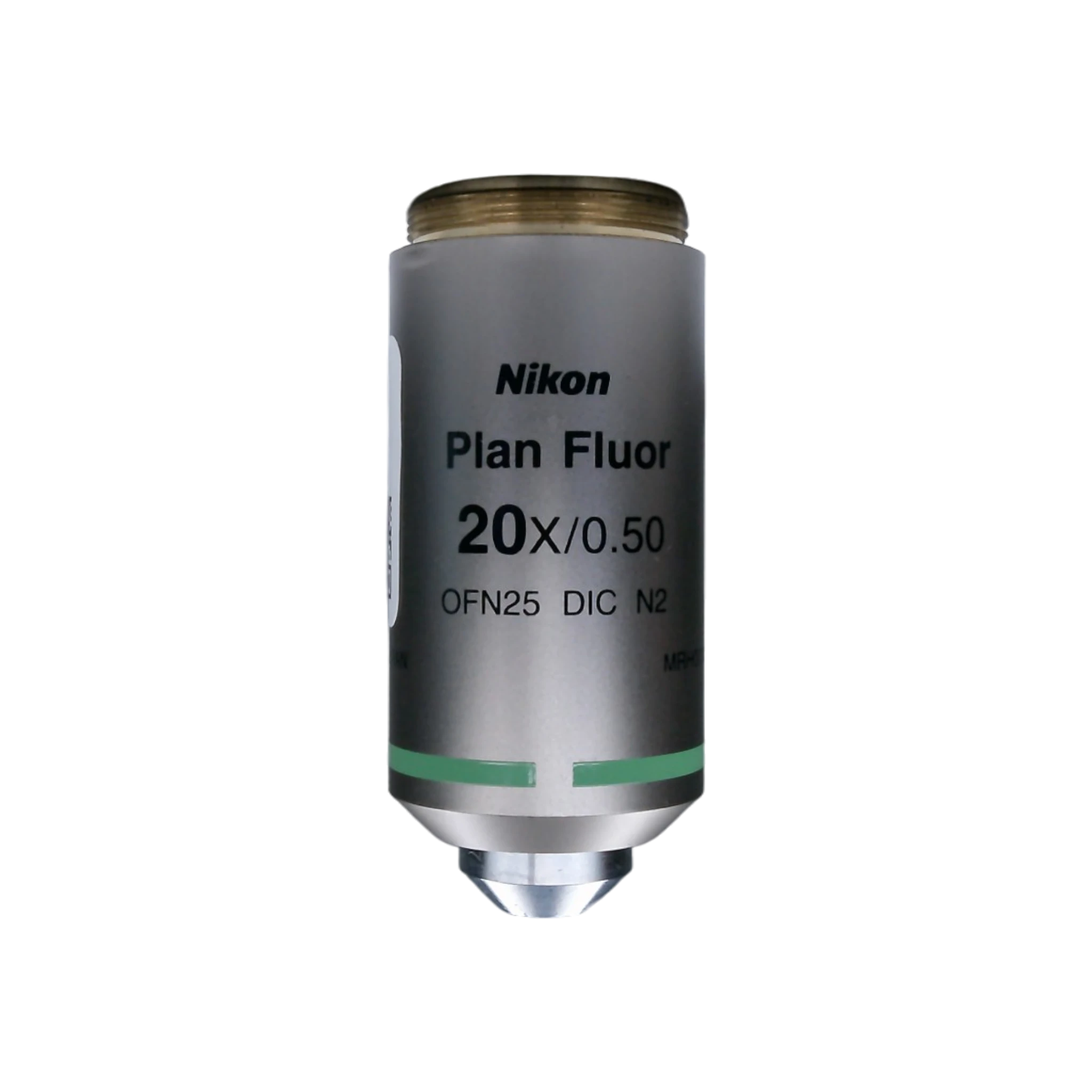 Nikon Plan Fluor DIC N2 20x/0.50 M25 Thread Size Microscope Objective ...