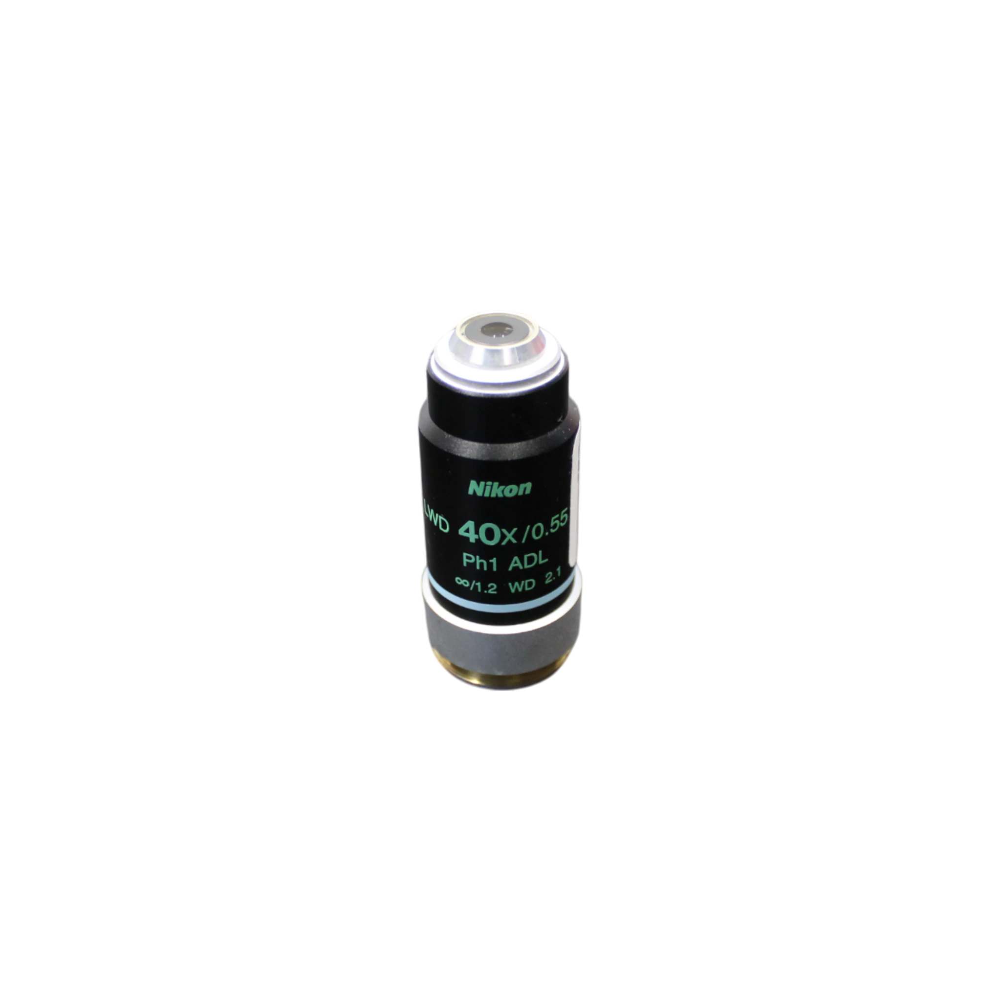 Nikon  Achromat LWD Ph1 ADL 40x/0.55 M25 Thread Size Microscope Objective